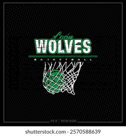 Vintage Basketball, Basketball, Team, Game, Player, Sport, Net, Ball, Lady Wolves, Wolf, Tournament, Ball Game, Sports Ball