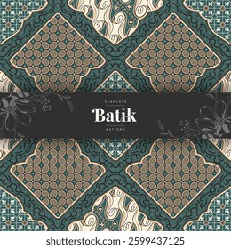 vintage batik tile pattern design 6