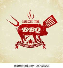 Vintage BBQ Grill Party