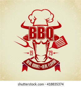 Vintage BBQ Grill Party