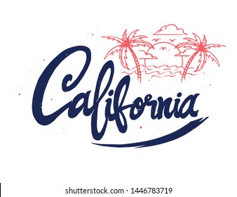 vintage beach design for california