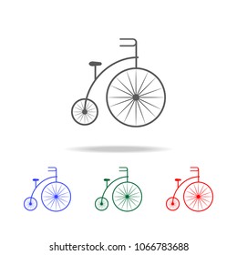 vintage bicycle icon. Elements of United Kingdom multi colored icons. Premium quality graphic design icon. Simple icon for websites, web design, mobile app, info graphics on white background
