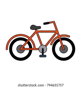 Vintage bicycle symbol