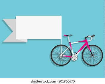 Vintage Bicycle Vector Design