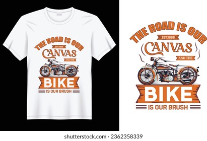 Vintage Bike T-shirt Design. Eps high resolution file included.