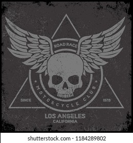 Vintage bikers graphics. Logos, labels, badges, emblems.