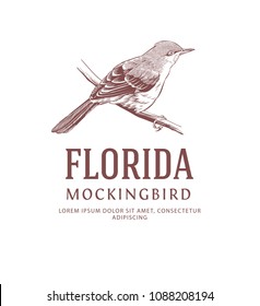 Vintage Bird Logo 