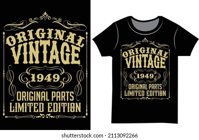 
Vintage birthday gift SVG t-shirt. t-shirt design for man. svg