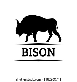 vintage bison logo design inspiration