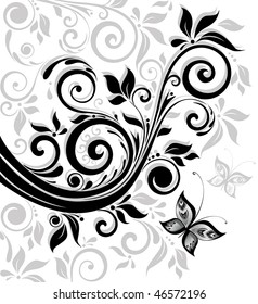 Vintage black border