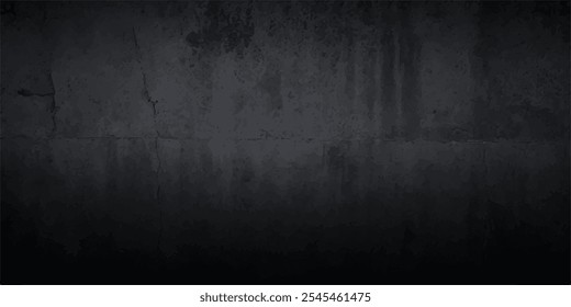 Vector de textura de grunge negro de Antiguas con un aspecto desgastado y afligido para fondos, carteles y Elementos de diseño. Vector de textura negro con ruido sutil para usar en Diseños modernos, arte de medios impresos.