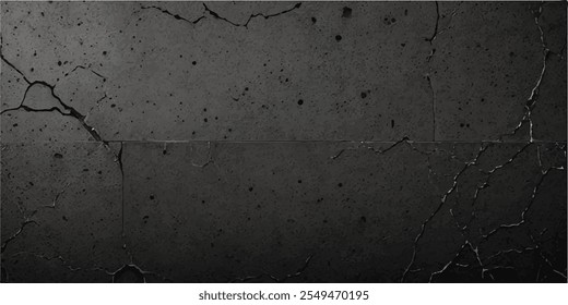 Vetor de textura preto Grunge vintage com um olhar angustiado e desgastado para fundos, cartazes e design Elements.Black Texture Vetor com ruído sutil para uso em desenhos modernos, arte de mídia impressa.
