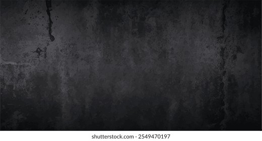 Vetor de textura preto Grunge vintage com um olhar angustiado e desgastado para fundos, cartazes e design Elements.Black Texture Vetor com ruído sutil para uso em desenhos modernos, arte de mídia impressa.
