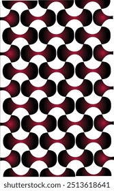 Vintage preto e branco padrão geométrico fundo com linhas abstratas de círculos triângulos e quadrados Elegante Bauhaus inspirado design com elementos de arte superior