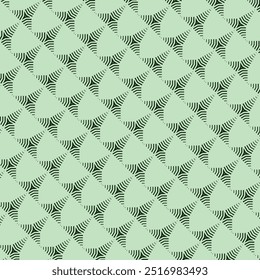 Vintage black and white geometric pattern background featuring abstract lines of circles triangles and squares Stylish Bauhaus inspired design with op art elements