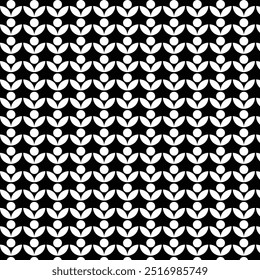 Fondo de patrón geométrico blanco y negro de Antiguas con líneas abstractas de círculos triángulos y cuadrados Diseño elegante inspirado en Bauhaus con Elementos op art