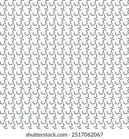 Fondo de patrón geométrico blanco y negro de Antiguas con líneas abstractas de círculos triángulos y cuadrados Diseño elegante inspirado en Bauhaus con Elementos op art