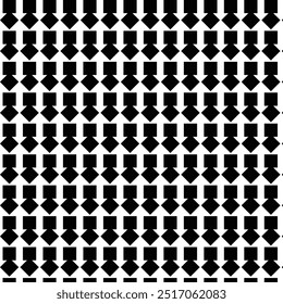 Vintage black and white geometric pattern background featuring abstract lines of circles triangles and squares Stylish Bauhaus inspired design with op art elements