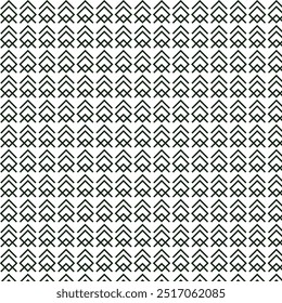 Fondo de patrón geométrico blanco y negro de Antiguas con líneas abstractas de círculos triángulos y cuadrados Diseño elegante inspirado en Bauhaus con Elementos op art
