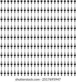 Vintage black and white geometric pattern background featuring abstract lines of circles triangles and squares Stylish Bauhaus inspired design with op art elements