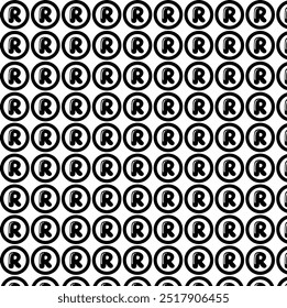 Vintage preto e branco padrão geométrico fundo com linhas abstratas de círculos triângulos e quadrados Elegante Bauhaus inspirado design com elementos de arte superior