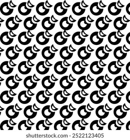 Vintage preto e branco padrão geométrico fundo com linhas abstratas de círculos triângulos e quadrados Elegante Bauhaus inspirado design com elementos de arte superior