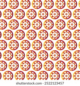 Vintage black and white geometric pattern background featuring abstract lines of circles triangles and squares Stylish Bauhaus inspired design with op art elements