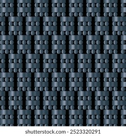 Vintage black and white geometric pattern background featuring abstract lines of circles triangles and squares Stylish Bauhaus inspired design with op art elements