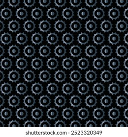 Vintage black and white geometric pattern background featuring abstract lines of circles triangles and squares Stylish Bauhaus inspired design with op art elements