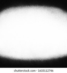 Vintage black and white noise texture. Abstract splattered background for vignette. Vector halftone texture overlay