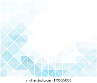 Vintage blaue Abstraktion. Vector abstrakte Design Banner Vorlage. Polygonnetz Abstrakter polygongeometrischer Hintergrund. Moderne geometrische Struktur.