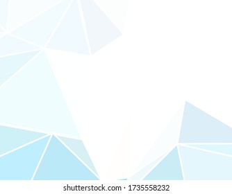 abstracción azul vintage. Plantilla de banner de diseño abstracto de vectores. Malla de alambre poligonal. Fondo de forma geométrica de polígono abstracto. Textura geométrica moderna.