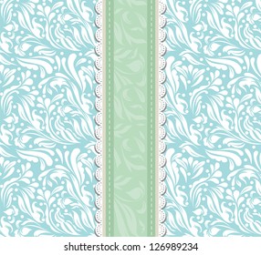 Vintage blue background for invitation, backdrop, card, new year brochure, banner, border, wallpaper, template, texture vector eps 10