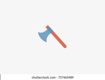 Vintage blue blade axe