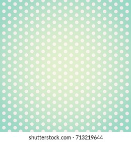 Vintage Blue dot Background.