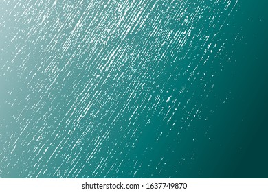 Vintage blue grunge gradient background on light backdrop. Abstract old grungy colorful element. Material design. Aging textured template. Aged color shabby weathered background. Messy paint sample.