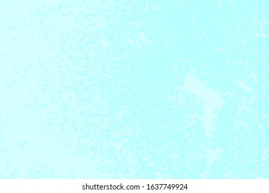 Vintage blue grunge gradient background on light backdrop. Abstract old grungy colorful element. Material design. Aging textured template. Aged color shabby weathered background. Messy paint sample.