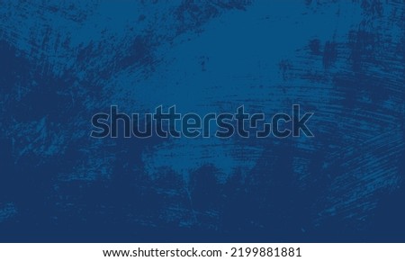 Vintage blue grunge texture background vector