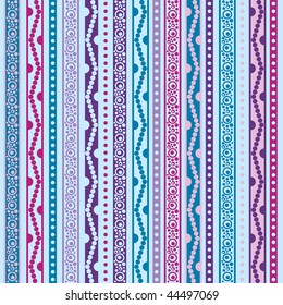 vintage blue irregular pattern, seamless, vector