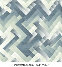Vintage blue worm grey white wave texture polygonal geometric  colorful mat background pattern vector