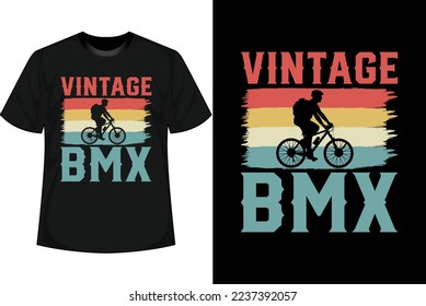 VINTAGE BMX Bike T shirt