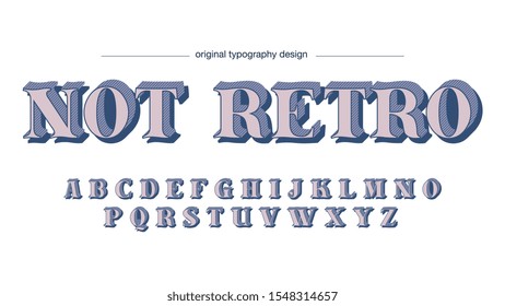 Vintage Bold Artistic Font Typography Design