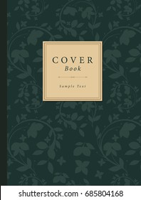 Vintage Book Cover. Vector Illustration