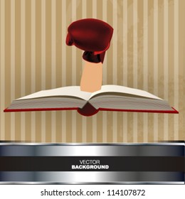 vintage book design. vector picture