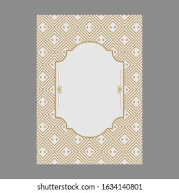 Vintage book layouts and design - covers and pages, luxury ornaments and decorations, beautiful pages templates for creative design