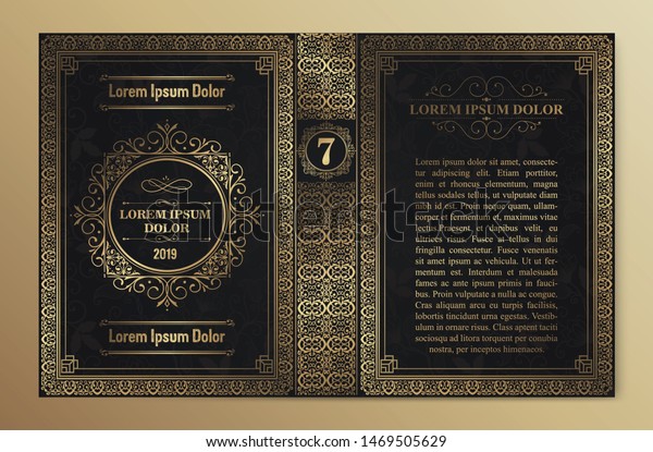Vintage\
book layouts and design - covers and pages, classical rich frames,\
dividers, corners, borders, luxury ornaments and decorations,\
beautiful pages templates for creative\
design.