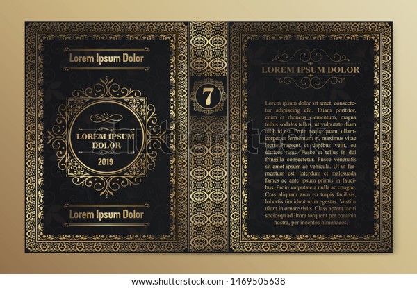 Vintage
book layouts and design - covers and pages, classical rich frames,
dividers, corners, borders, luxury ornaments and decorations,
beautiful pages templates for creative
design.