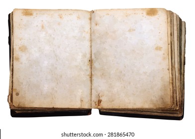 vintage book, vector