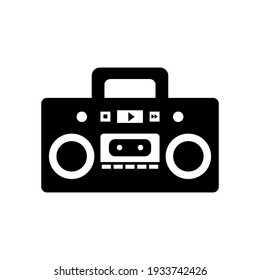 boombox silhouette