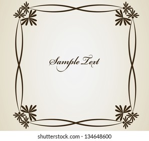 Vintage border